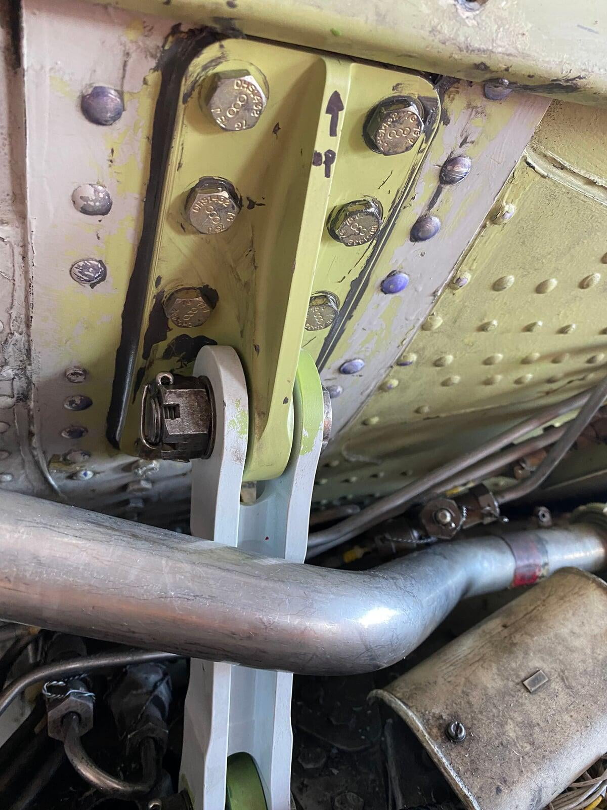 Hawker Wing Link Attach Fitting NDT Inspections and Repair